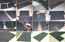 Инструкция по укладке резиновой плитки