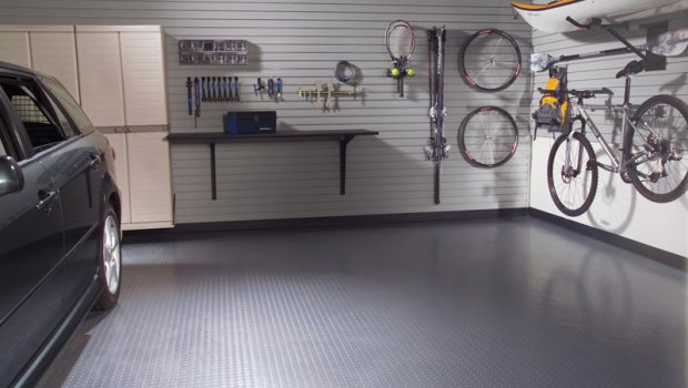 Напольное Резиновое Покрытие в Гараж