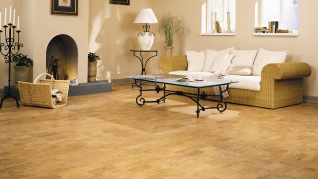 Пробковое Напольное Покрытие в Интерьере