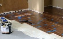Укладка паркета на клей Укладка паркета на клей