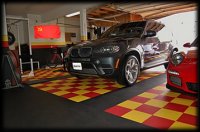 Модульные напольные пвх покрытия Уютный гараж для двух авто
